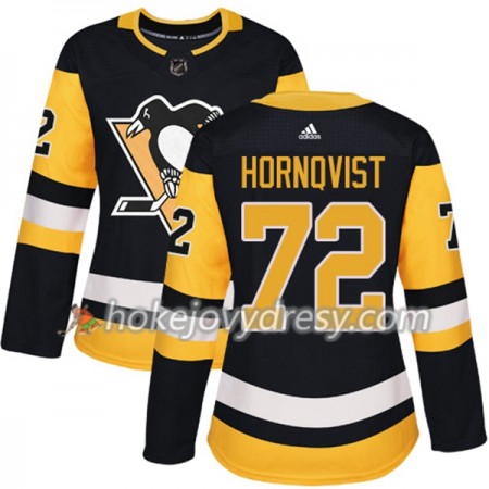 Dámské Hokejový Dres Pittsburgh Penguins Patric Hornqvist 72 Adidas 2017-2018 Černá Authentic
